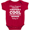 i never imagined i would be a super cool carcinoid cancer warrior kill Baby Bodysuit