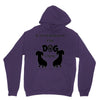 I'S NOT DRINKING ALONE IF DOG IS HOME. Unisex Hoodie