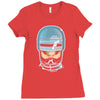 half man, half machine, all plumber Ladies Fitted T-Shirt