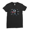 venom nom nom Ladies Fitted T-Shirt