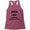 botox expression Racerback Tank