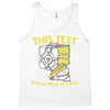 this test was a piece of cake Tank Top