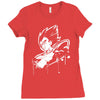 vegeta dragonball z Ladies Fitted T-Shirt