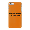 im not short funny t shirt humor nerd geek tee s 3xl iPhone 7 Case