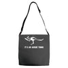 cricket it's an aussie thing Adjustable Strap Totes