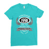 vintage quality without compromise 1998 aged to perfection Ladies Fitted T-Shirt
