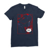 death star sorrows Ladies Fitted T-Shirt