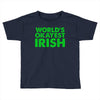 world's okayest irish Toddler T-shirt