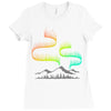 aurora Ladies Fitted T-Shirt