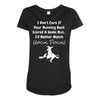 i'm tired of football! Maternity Scoop Neck T-shirt