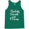 badass feminist cat mom Tank Top