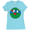 who watches the pizza Ladies Fitted T-Shirt
