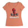 deadlift Women's Triblend Scoop T-shirt