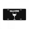 hallowine License Plate