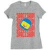 spaceship Ladies Fitted T-Shirt