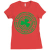 happy saint patrick day Ladies Fitted T-Shirt