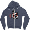 god warrior Zipper Hoodie