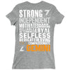 Strong Independent Motivated Gemini Ladies Fitted T-Shirt