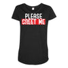 greet me Maternity Scoop Neck T-shirt