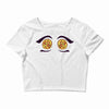 moe pizza eyes Crop Top