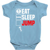 eat sleep jump Baby Onesie