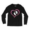 Baby Girl with Heart Any Name Customized Long Sleeve Shirts