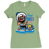 tresh daily Ladies Fitted T-Shirt