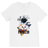 who loves papillon V-Neck Tee