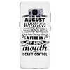 I Am An August Women Samsung Galaxy S8 Plus