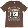 vintage made in 1950 perfectly aged a living legend T-Shirt