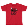 crazy rabbit lady Toddler T-shirt