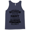 Super Cool Nanny Of A Freaking Awesome Grandson Tank Top
