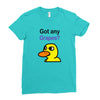 got any grapes Ladies Fitted T-Shirt