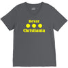 bevar christiania flag logo V-Neck Tee