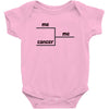 me me and cancer Baby Bodysuit