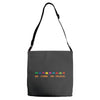 we come in peace Adjustable Strap Totes