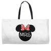 Mr. and Mrs. Matching Weekender Totes