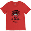 sorry this guy is already taken by a super sexy  april girl V-Neck Tee