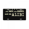 ich hab eine sch&ouml;ne tochter License Plate