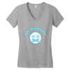 Sit In Silence (a232) Women's V-Neck T-Shirt