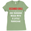 December Girls Ladies Fitted T-Shirt