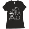 bear grills Ladies Fitted T-Shirt