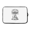 I Don't Need Therapy Just to Go Ice Skating Laptop sleeve