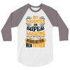 My Daughter Super Awesome Father 3/4 Sleeve Shirt