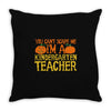 kindergarten teacher Throw Pillow