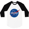 nerd 3/4 Sleeve Shirt