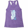 lonely astronaut Racerback Tank