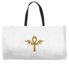 ankh eyes Weekender Totes