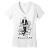 shakespeare in the park Women's V-Neck T-Shirt