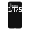 made in 1975 birthday celebration funny party iPhoneX Case